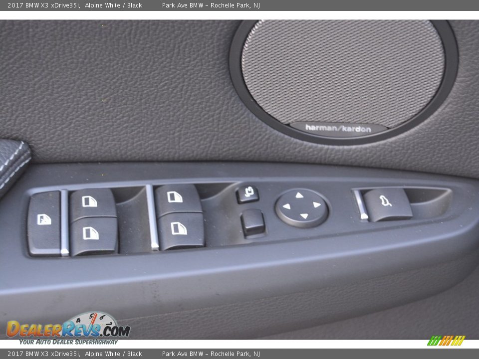 2017 BMW X3 xDrive35i Alpine White / Black Photo #9