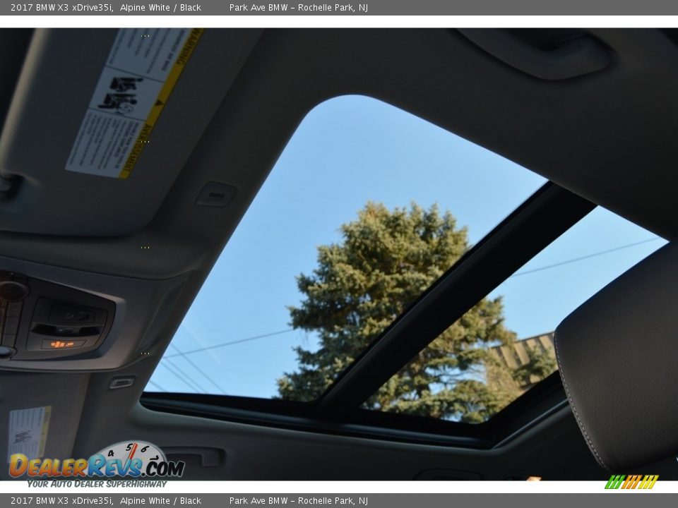 2017 BMW X3 xDrive35i Alpine White / Black Photo #14