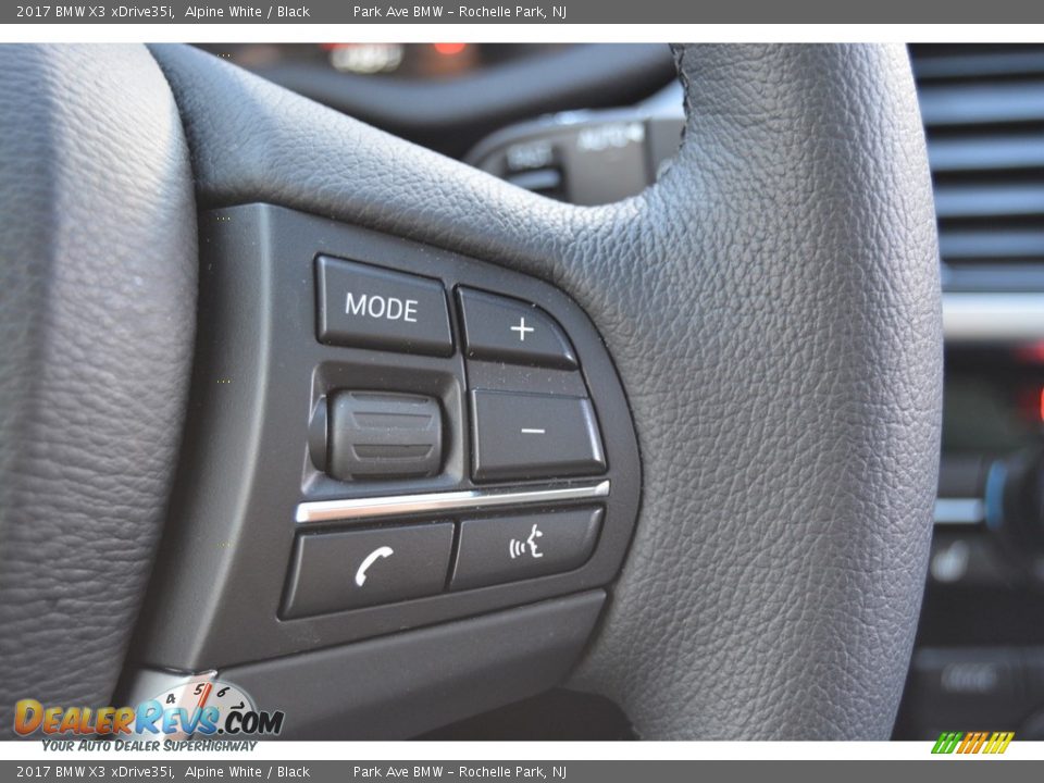 2017 BMW X3 xDrive35i Alpine White / Black Photo #20