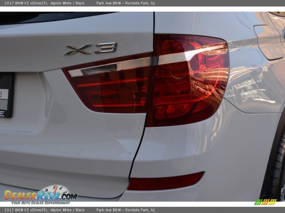 2017 BMW X3 xDrive35i Alpine White / Black Photo #23