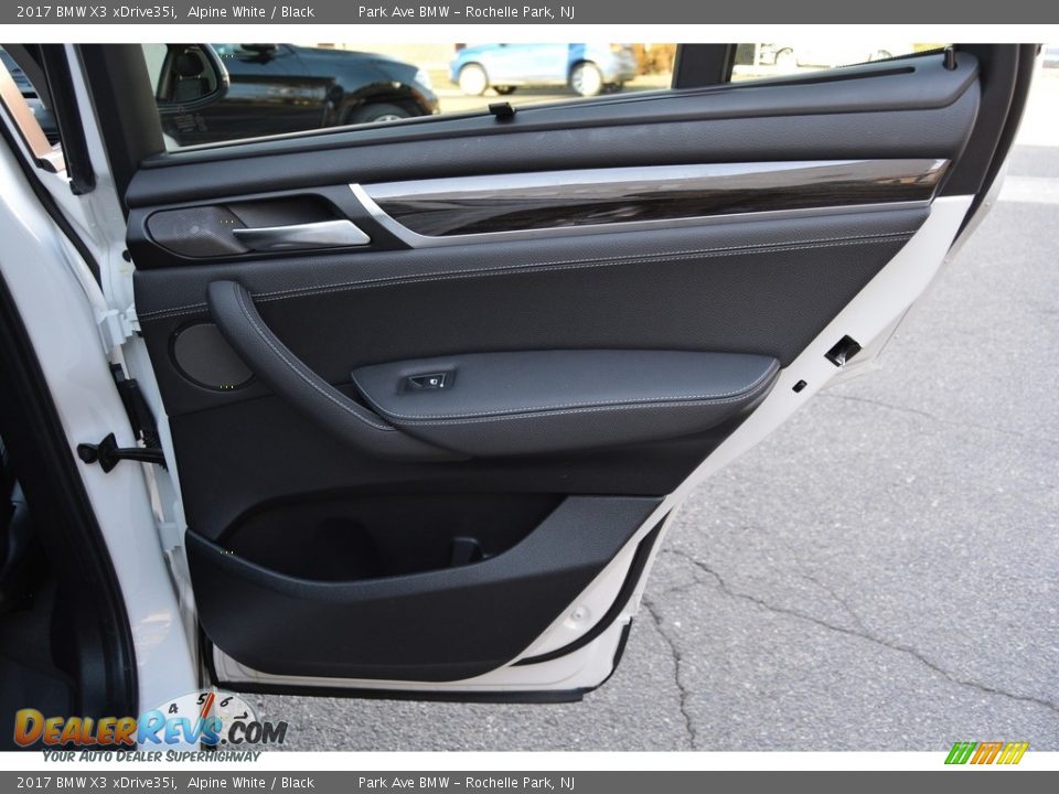 2017 BMW X3 xDrive35i Alpine White / Black Photo #24