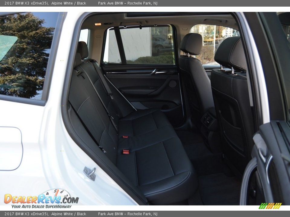 2017 BMW X3 xDrive35i Alpine White / Black Photo #25