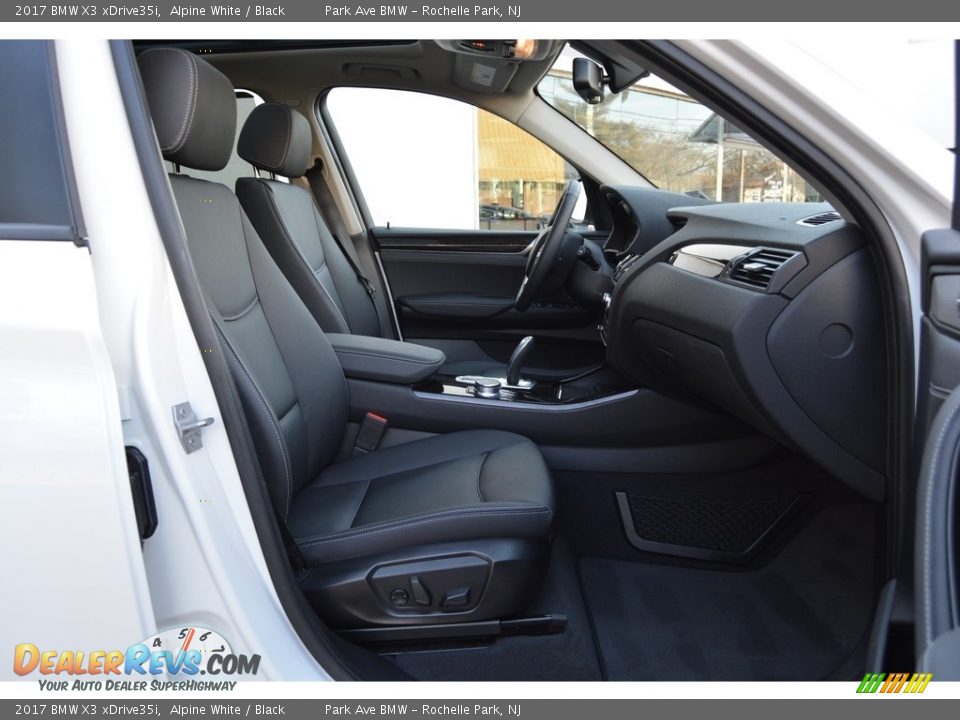 2017 BMW X3 xDrive35i Alpine White / Black Photo #28