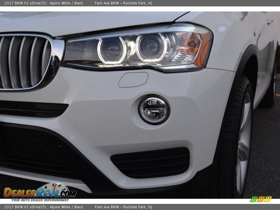 2017 BMW X3 xDrive35i Alpine White / Black Photo #31