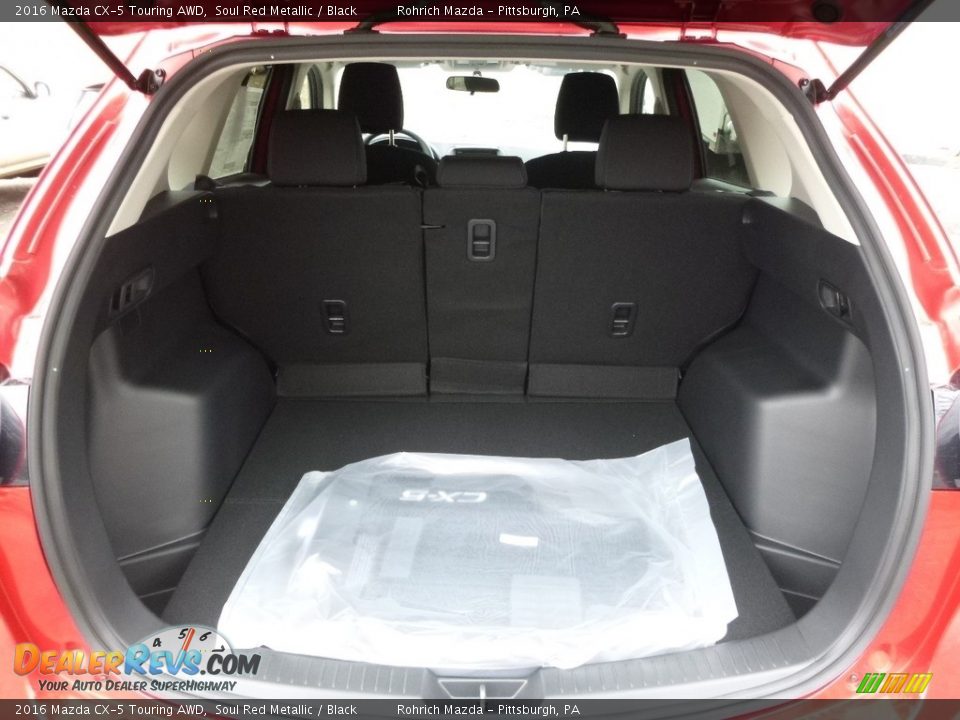 2016 Mazda CX-5 Touring AWD Soul Red Metallic / Black Photo #6