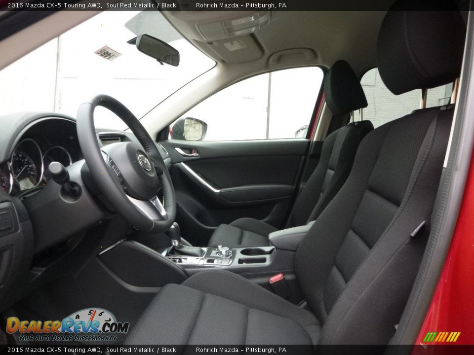2016 Mazda CX-5 Touring AWD Soul Red Metallic / Black Photo #7