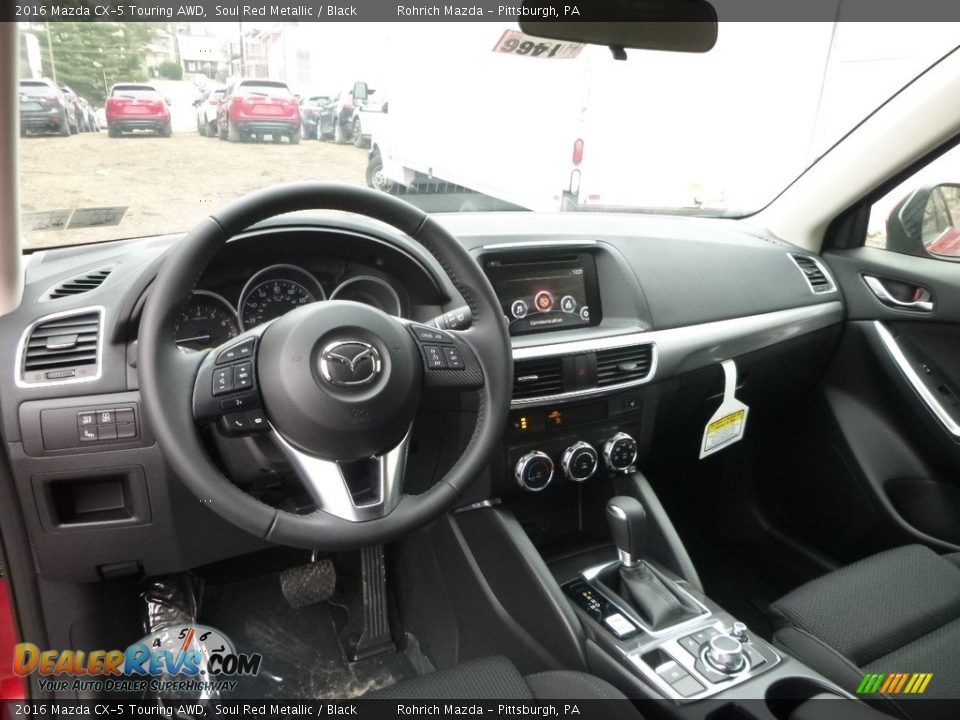 2016 Mazda CX-5 Touring AWD Soul Red Metallic / Black Photo #9