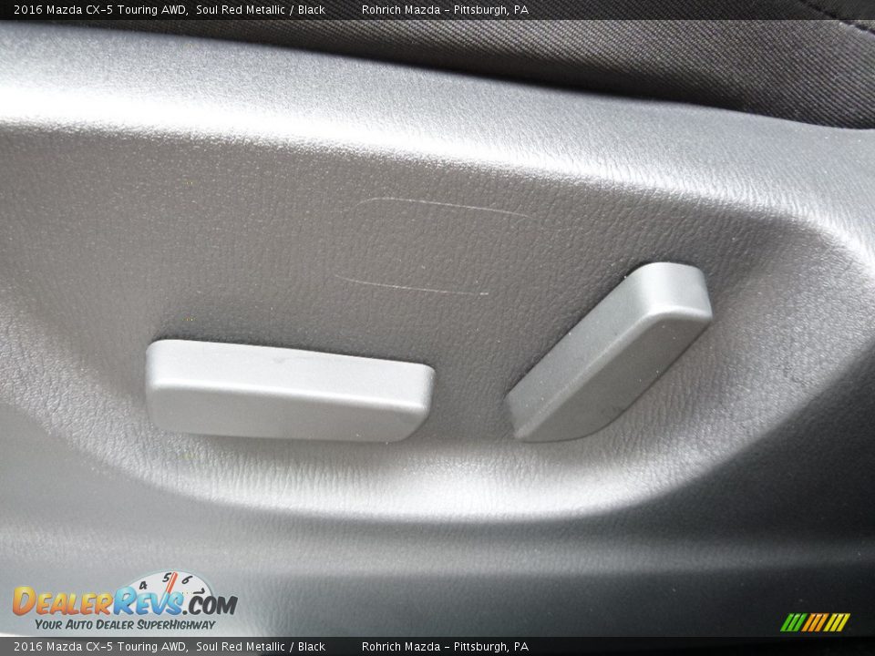 2016 Mazda CX-5 Touring AWD Soul Red Metallic / Black Photo #12