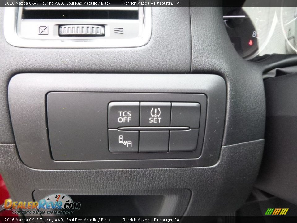 2016 Mazda CX-5 Touring AWD Soul Red Metallic / Black Photo #13