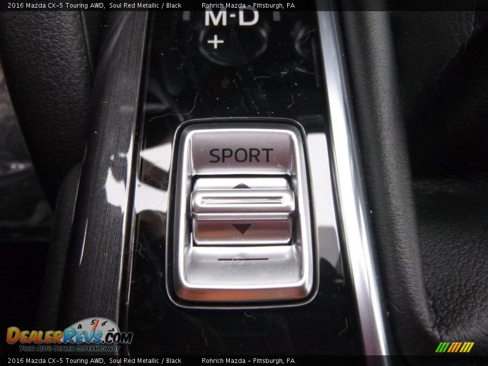 2016 Mazda CX-5 Touring AWD Soul Red Metallic / Black Photo #16