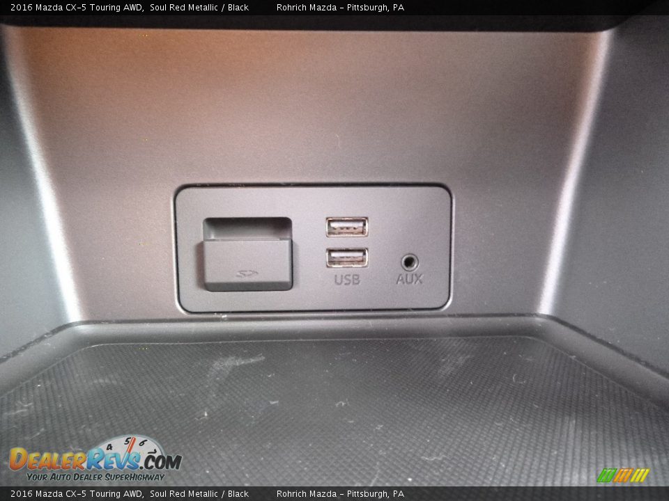 2016 Mazda CX-5 Touring AWD Soul Red Metallic / Black Photo #17