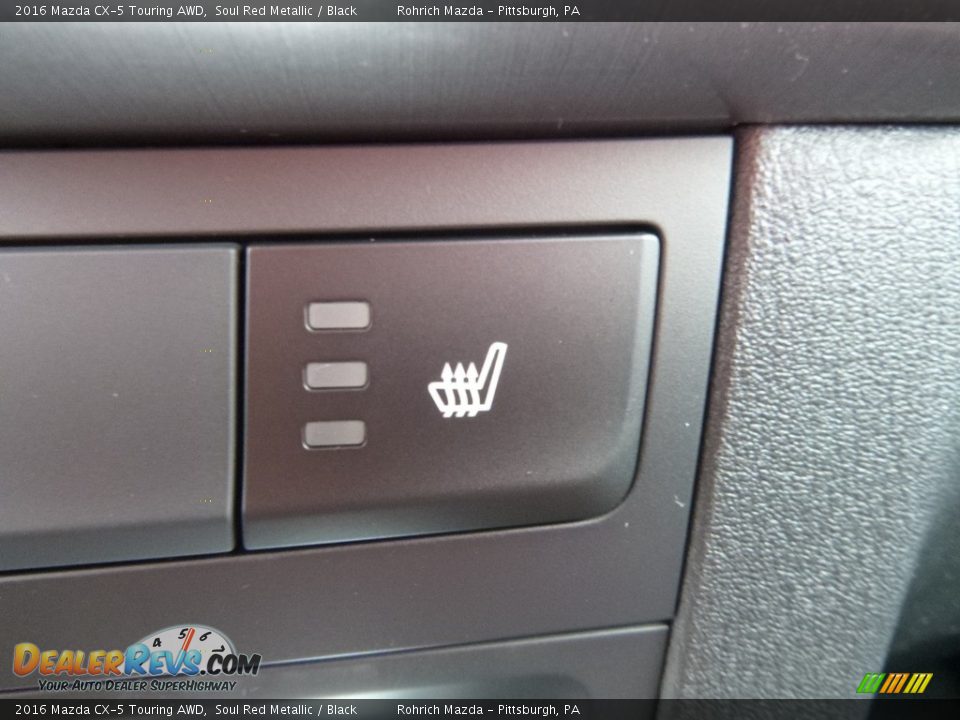 2016 Mazda CX-5 Touring AWD Soul Red Metallic / Black Photo #18