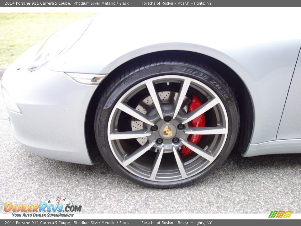 2014 Porsche 911 Carrera S Coupe Rhodium Silver Metallic / Black Photo #11