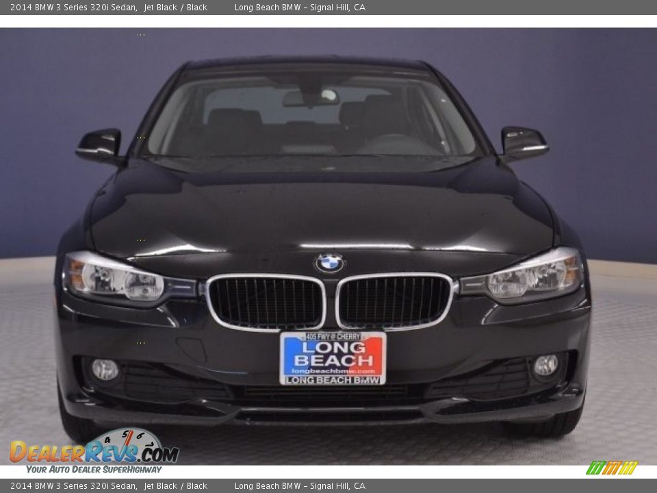 2014 BMW 3 Series 320i Sedan Jet Black / Black Photo #2