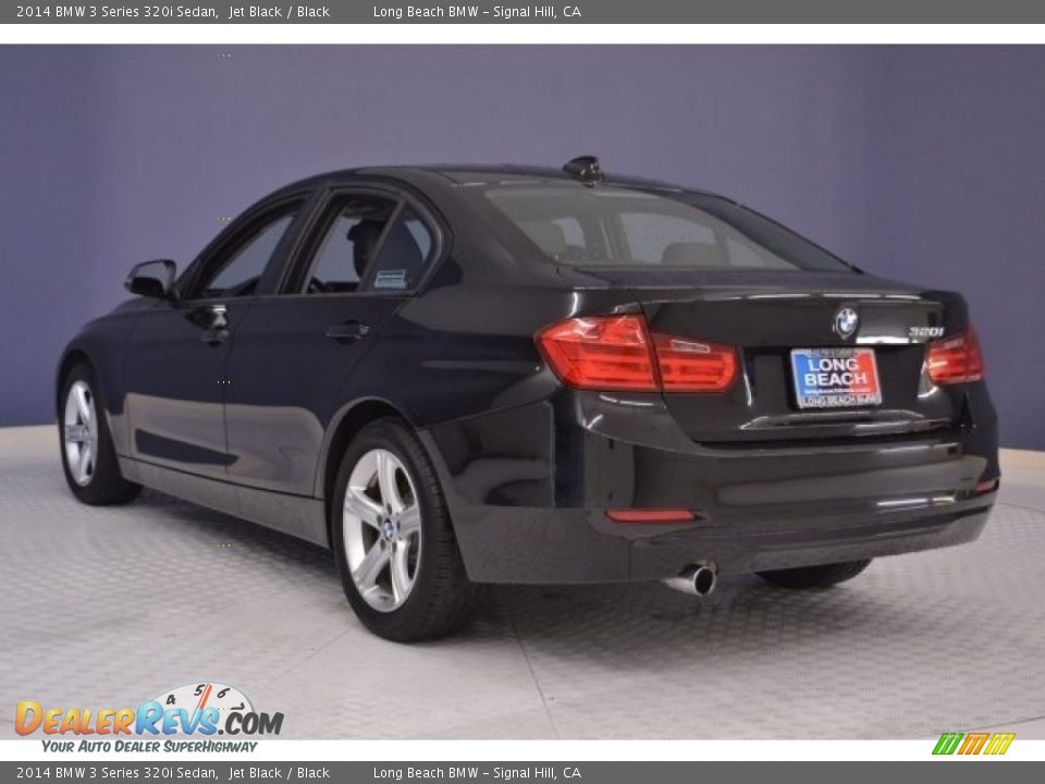 2014 BMW 3 Series 320i Sedan Jet Black / Black Photo #5