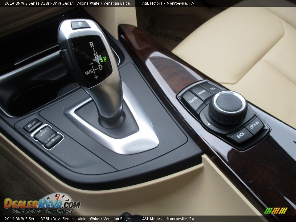 2014 BMW 3 Series 328i xDrive Sedan Alpine White / Venetian Beige Photo #17