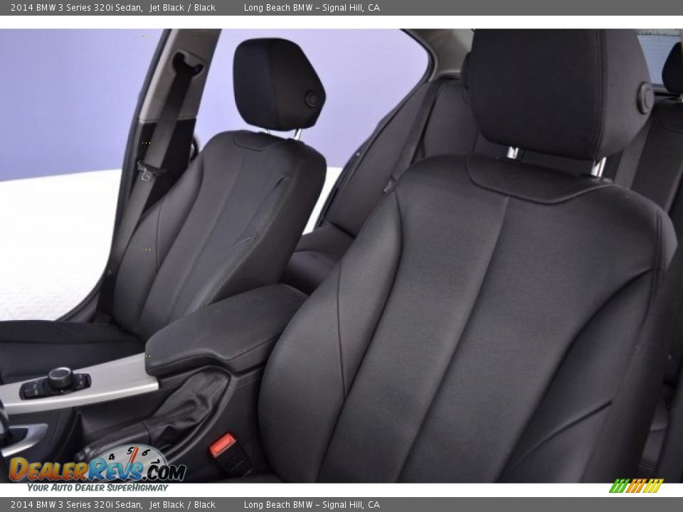 2014 BMW 3 Series 320i Sedan Jet Black / Black Photo #12