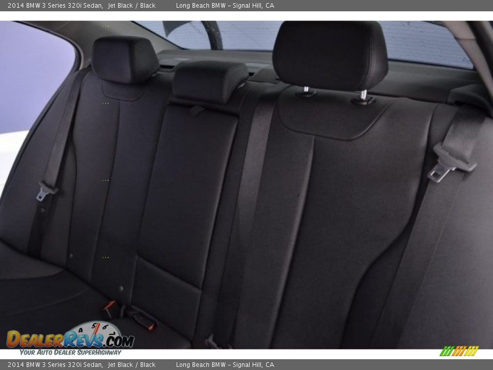 2014 BMW 3 Series 320i Sedan Jet Black / Black Photo #13