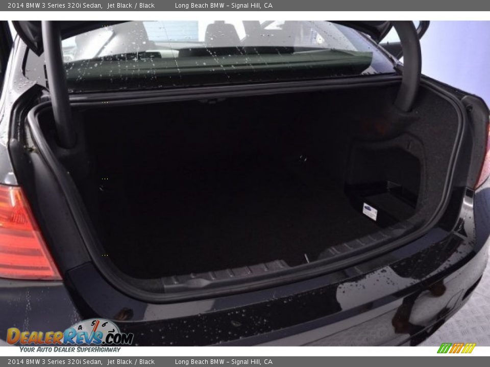 2014 BMW 3 Series 320i Sedan Jet Black / Black Photo #15