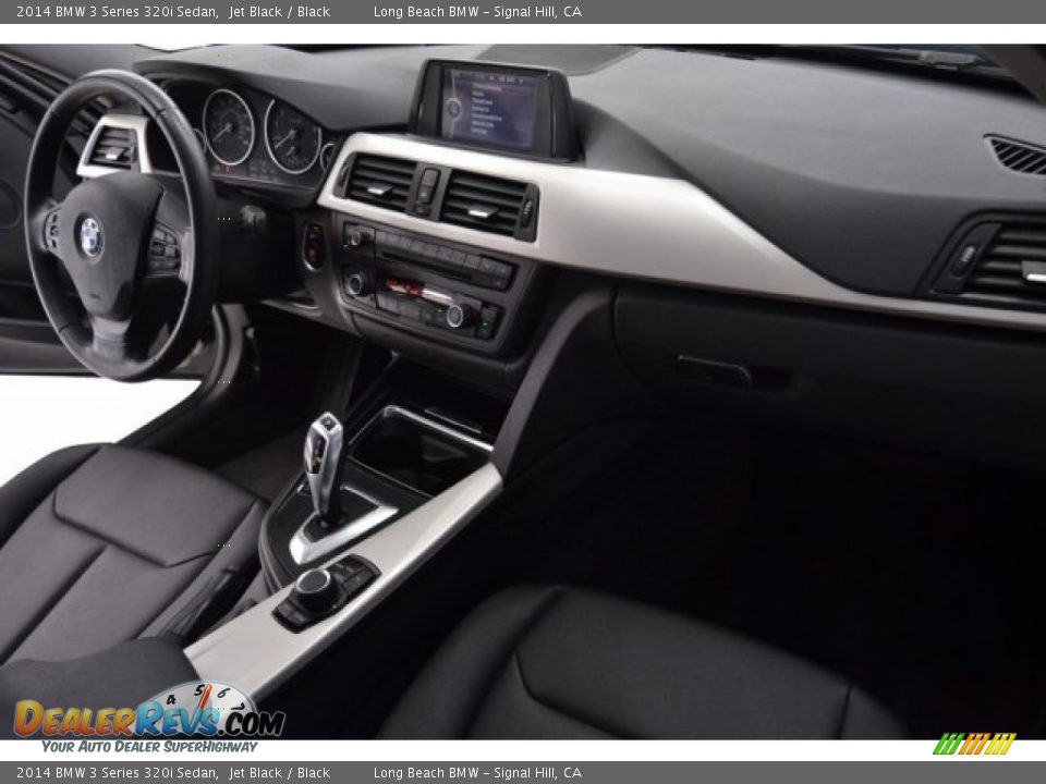 2014 BMW 3 Series 320i Sedan Jet Black / Black Photo #16