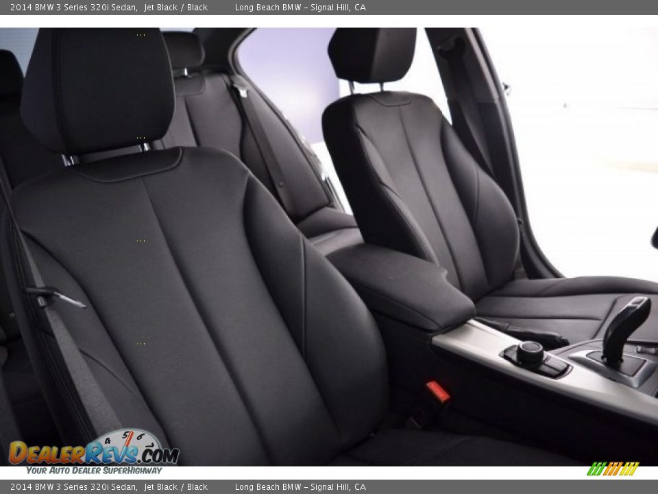 2014 BMW 3 Series 320i Sedan Jet Black / Black Photo #17