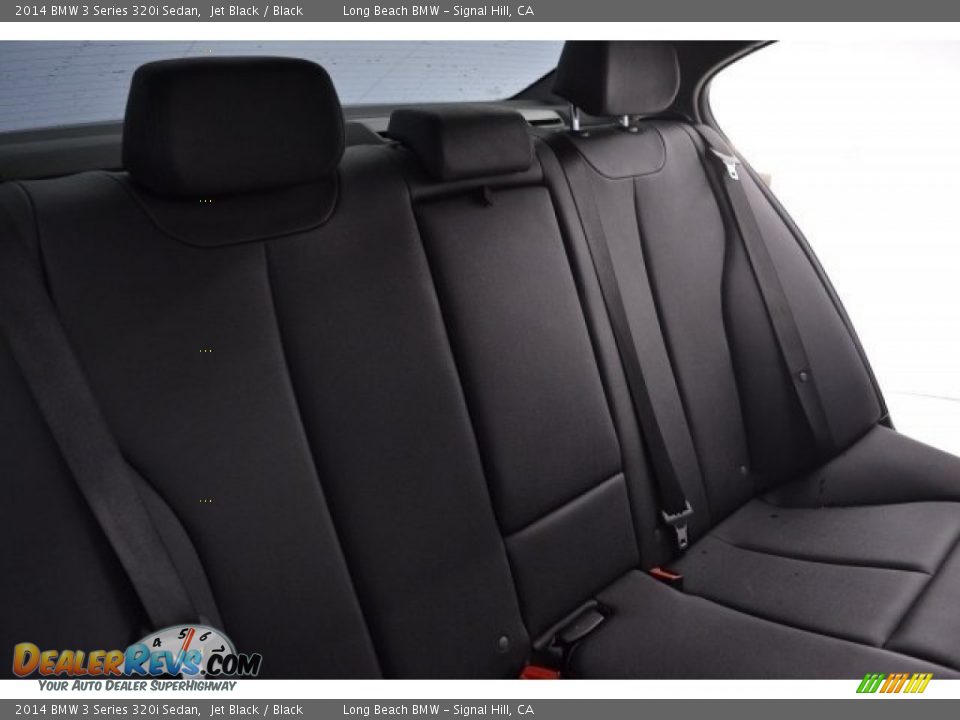 2014 BMW 3 Series 320i Sedan Jet Black / Black Photo #18