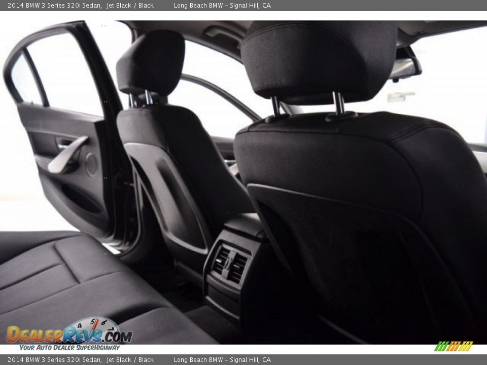 2014 BMW 3 Series 320i Sedan Jet Black / Black Photo #19