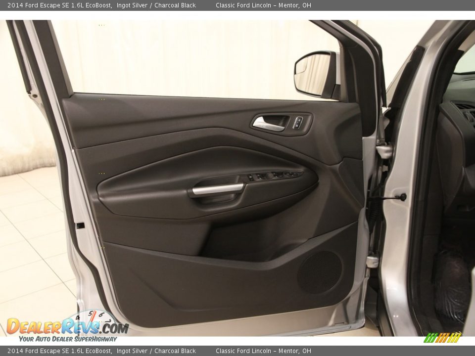 2014 Ford Escape SE 1.6L EcoBoost Ingot Silver / Charcoal Black Photo #4