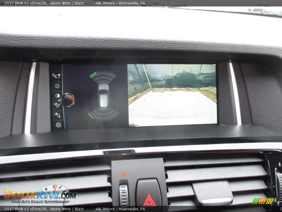 2017 BMW X3 xDrive28i Alpine White / Black Photo #17