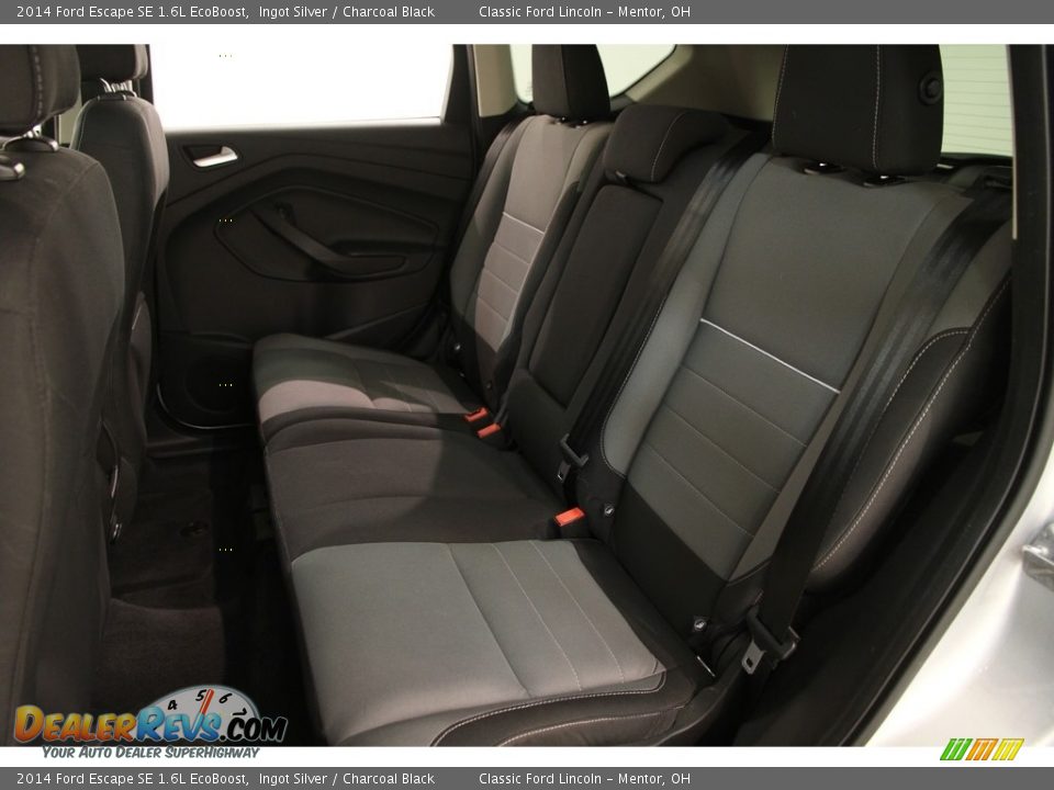 2014 Ford Escape SE 1.6L EcoBoost Ingot Silver / Charcoal Black Photo #13