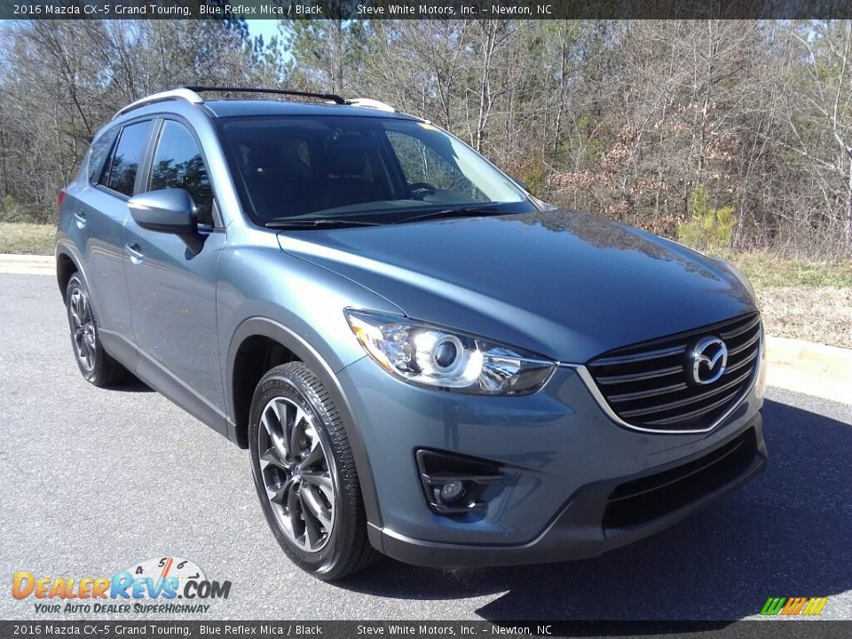 2016 Mazda CX-5 Grand Touring Blue Reflex Mica / Black Photo #4