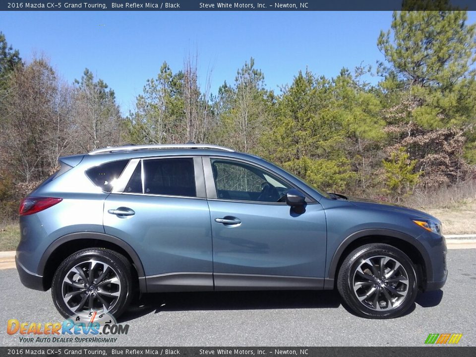 2016 Mazda CX-5 Grand Touring Blue Reflex Mica / Black Photo #5