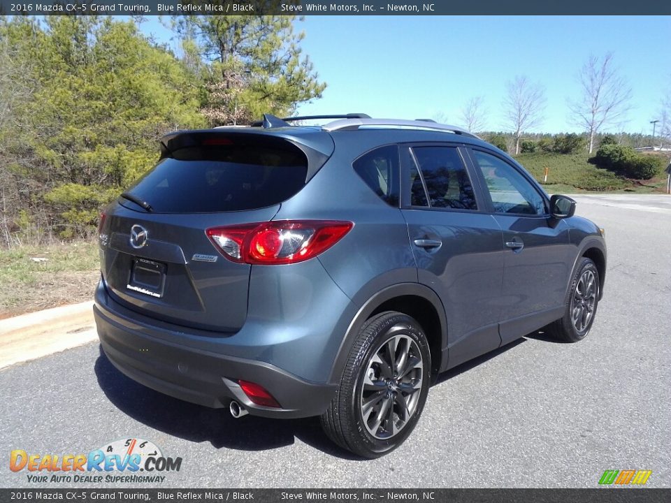 2016 Mazda CX-5 Grand Touring Blue Reflex Mica / Black Photo #6