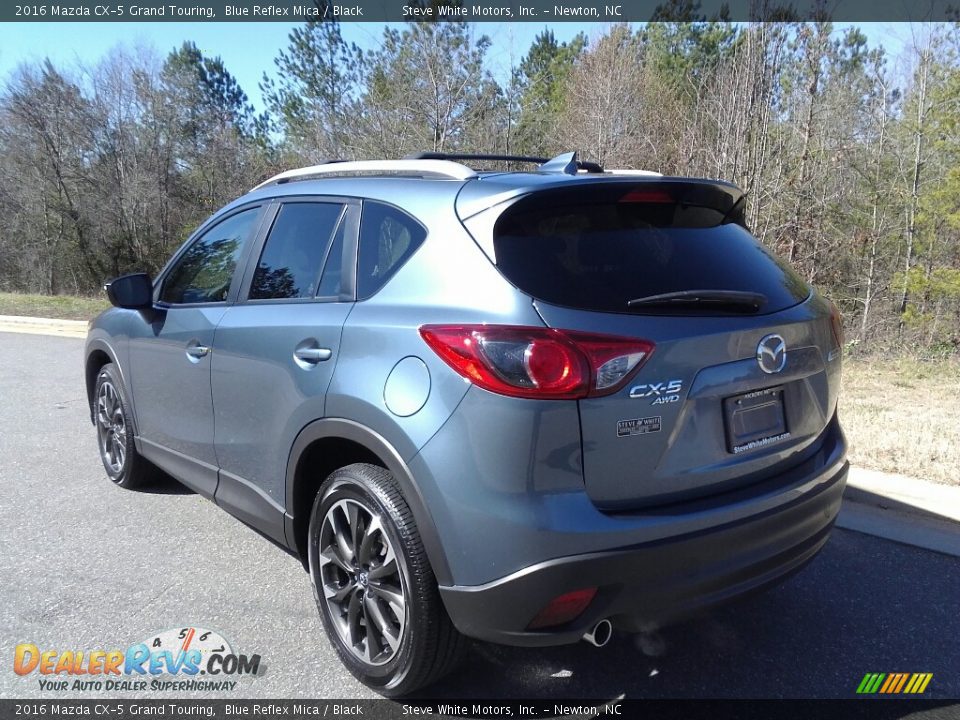 2016 Mazda CX-5 Grand Touring Blue Reflex Mica / Black Photo #8