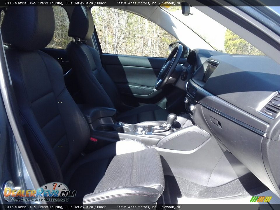 2016 Mazda CX-5 Grand Touring Blue Reflex Mica / Black Photo #13