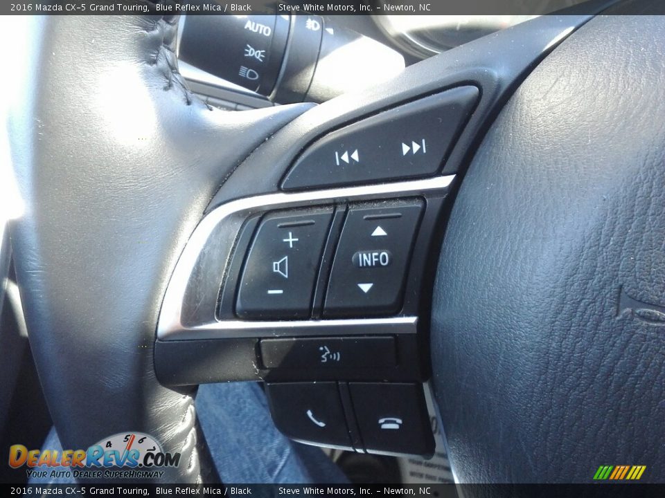 2016 Mazda CX-5 Grand Touring Blue Reflex Mica / Black Photo #16