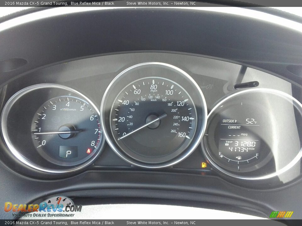 2016 Mazda CX-5 Grand Touring Blue Reflex Mica / Black Photo #18