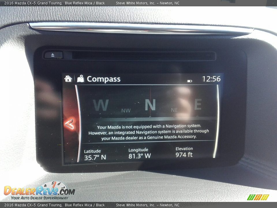 2016 Mazda CX-5 Grand Touring Blue Reflex Mica / Black Photo #20
