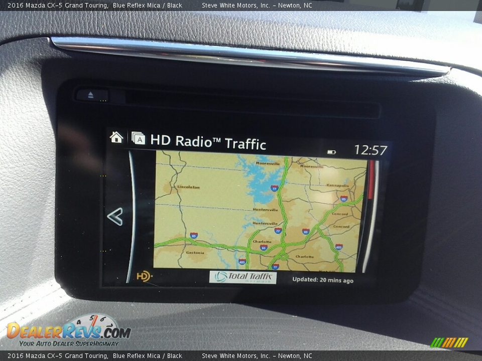 2016 Mazda CX-5 Grand Touring Blue Reflex Mica / Black Photo #21