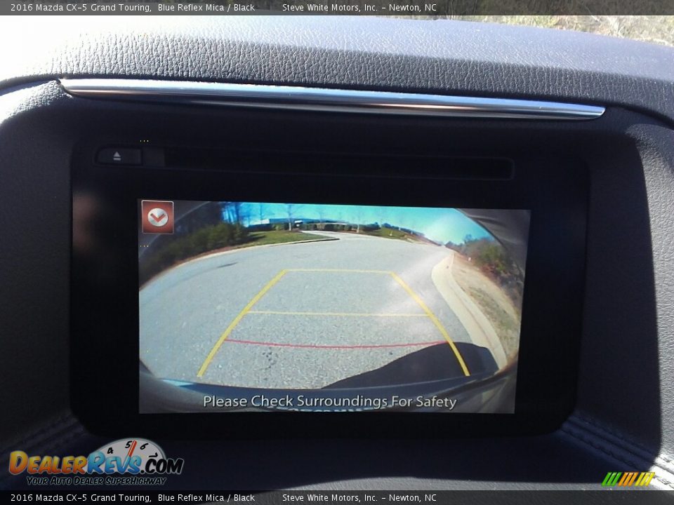 2016 Mazda CX-5 Grand Touring Blue Reflex Mica / Black Photo #22