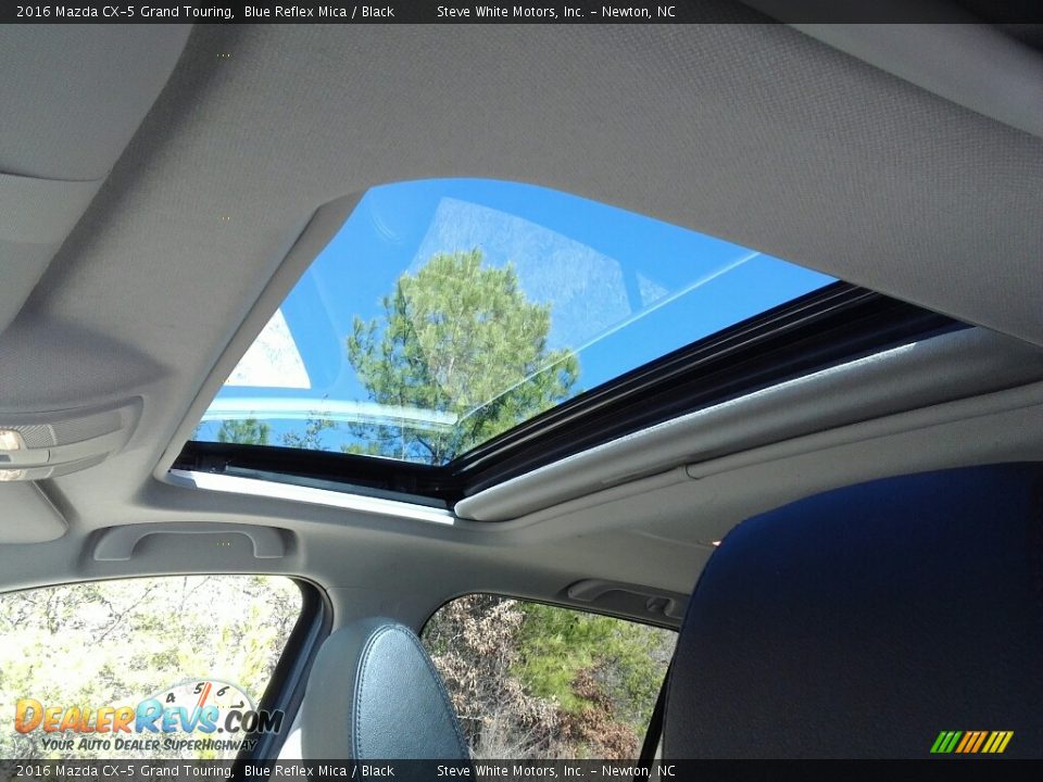 2016 Mazda CX-5 Grand Touring Blue Reflex Mica / Black Photo #28