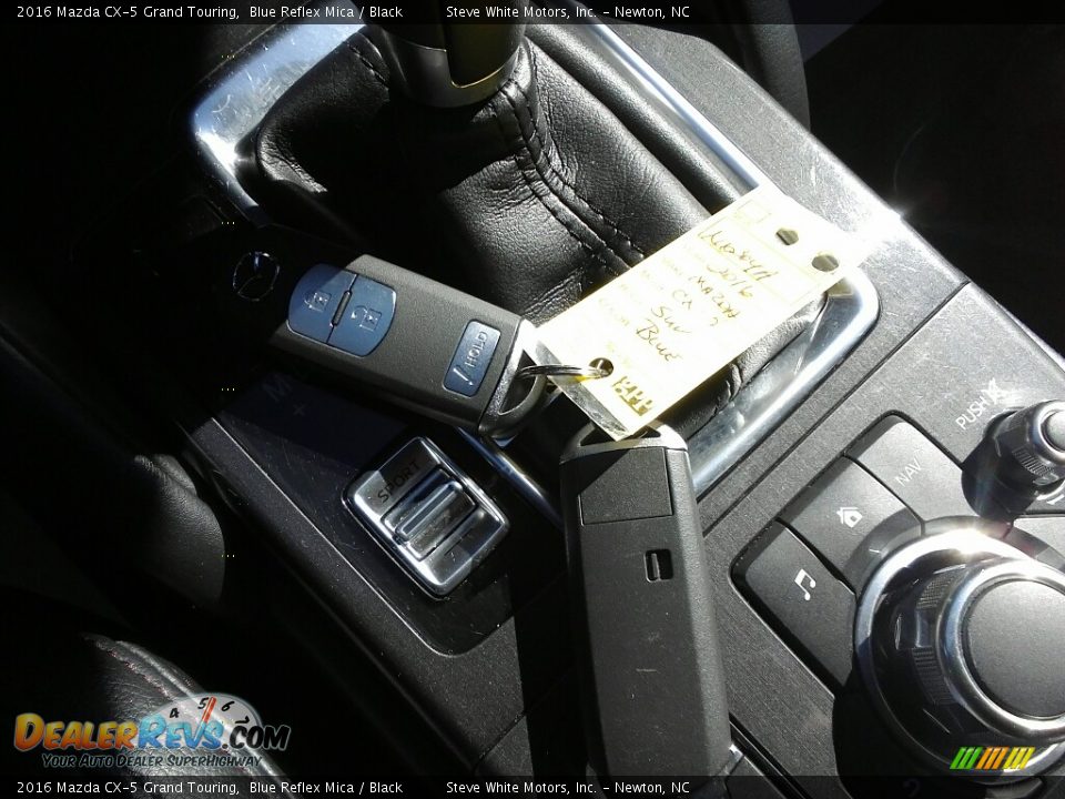 2016 Mazda CX-5 Grand Touring Blue Reflex Mica / Black Photo #31