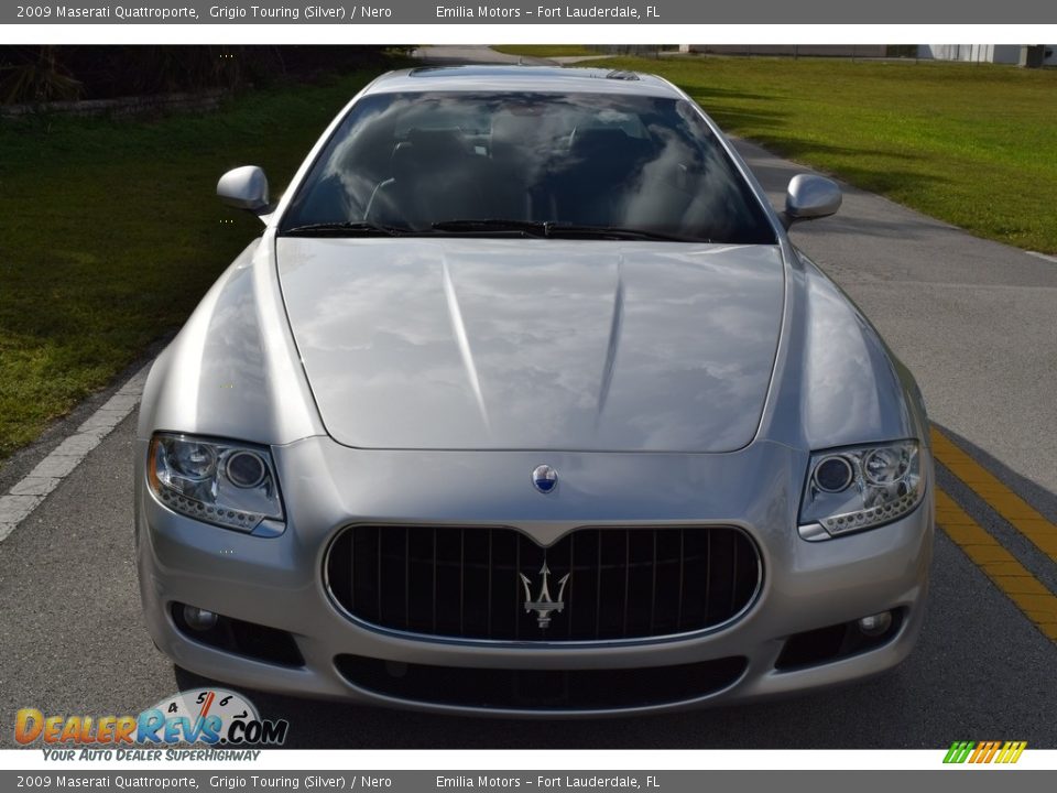 2009 Maserati Quattroporte Grigio Touring (Silver) / Nero Photo #14