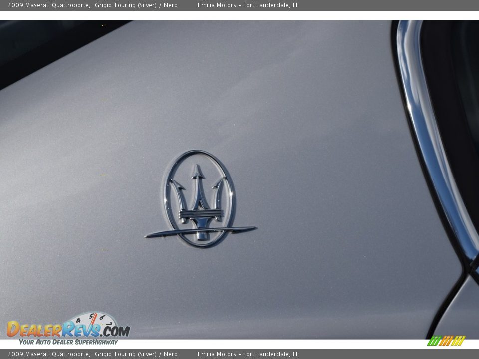 2009 Maserati Quattroporte Grigio Touring (Silver) / Nero Photo #21