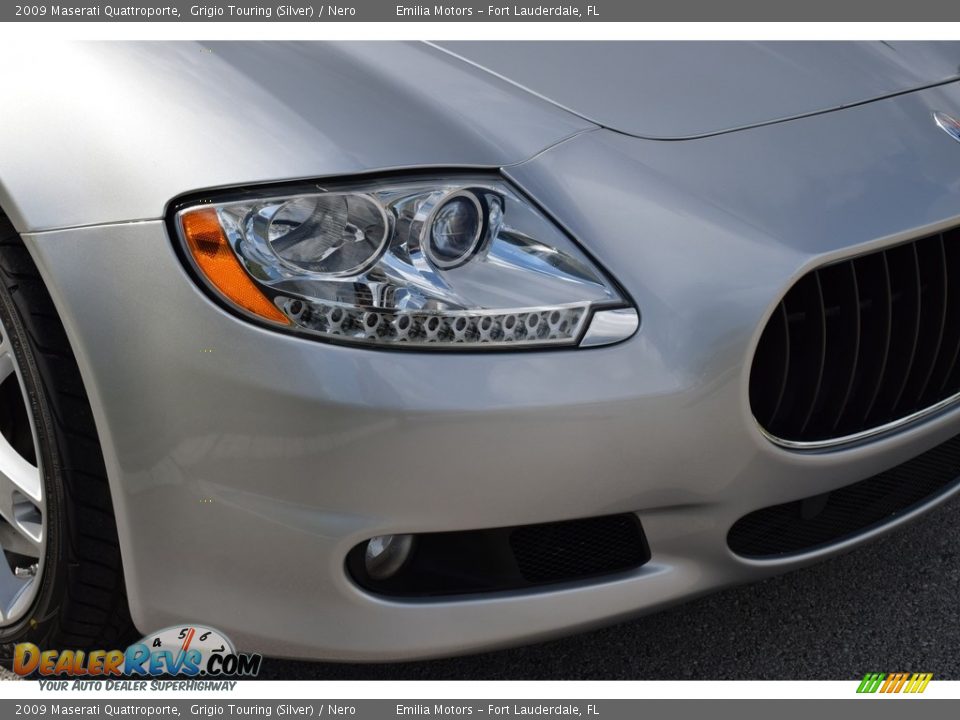 2009 Maserati Quattroporte Grigio Touring (Silver) / Nero Photo #22