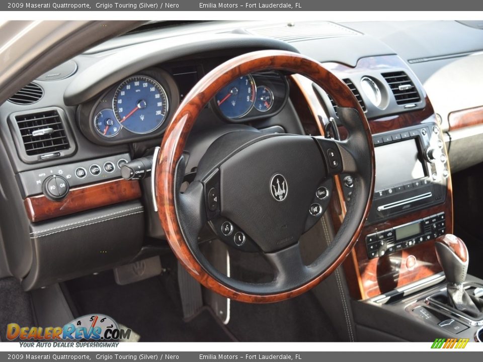 2009 Maserati Quattroporte  Steering Wheel Photo #64
