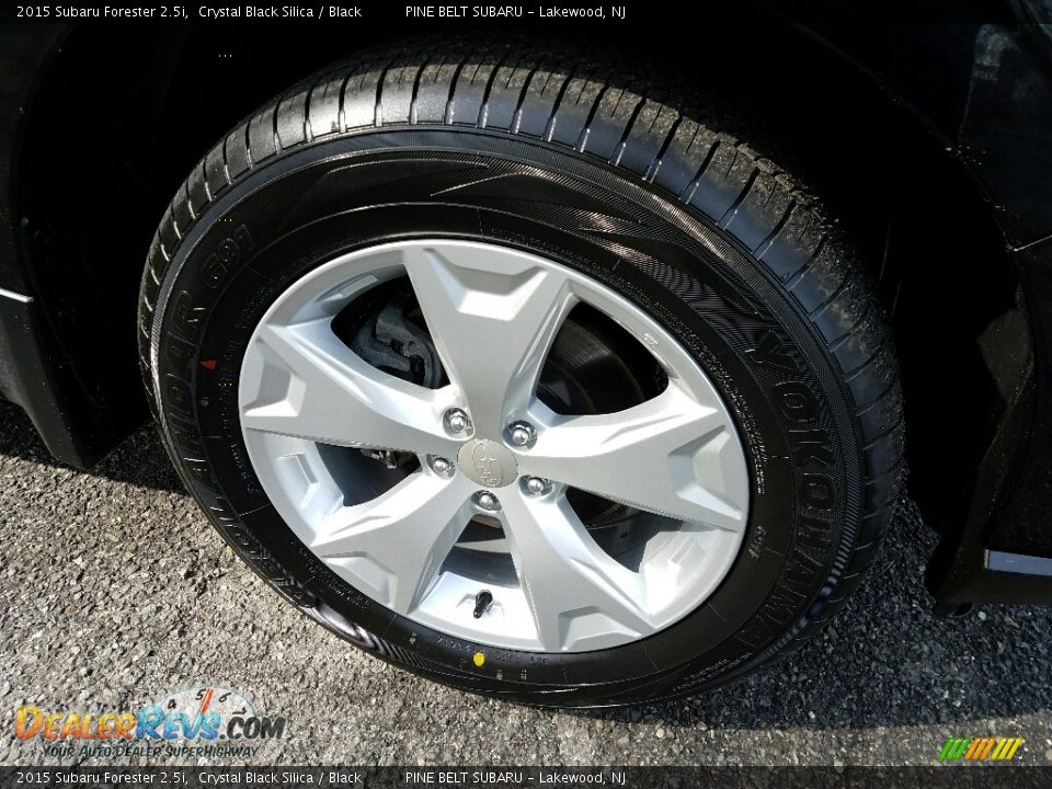 2015 Subaru Forester 2.5i Crystal Black Silica / Black Photo #4