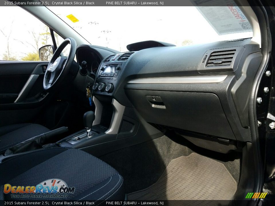 2015 Subaru Forester 2.5i Crystal Black Silica / Black Photo #6