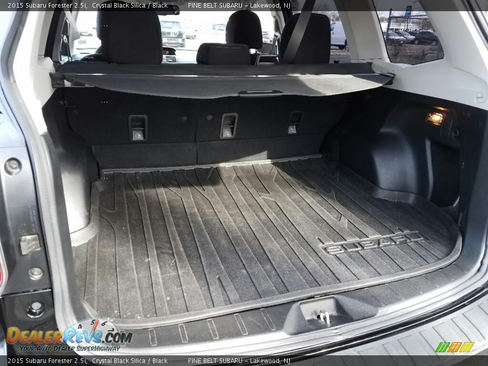 2015 Subaru Forester 2.5i Crystal Black Silica / Black Photo #9