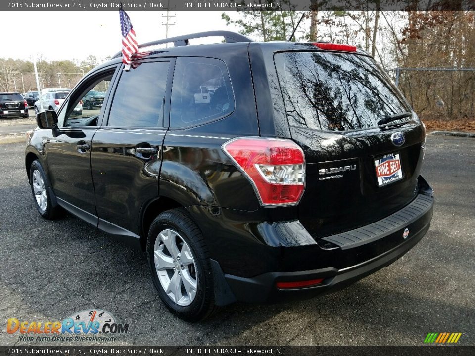 2015 Subaru Forester 2.5i Crystal Black Silica / Black Photo #11